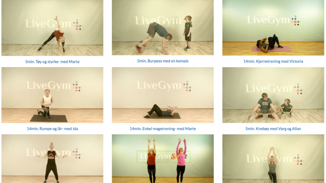 På Livegym Skole har vi masse ulike bevegelsesøkter!